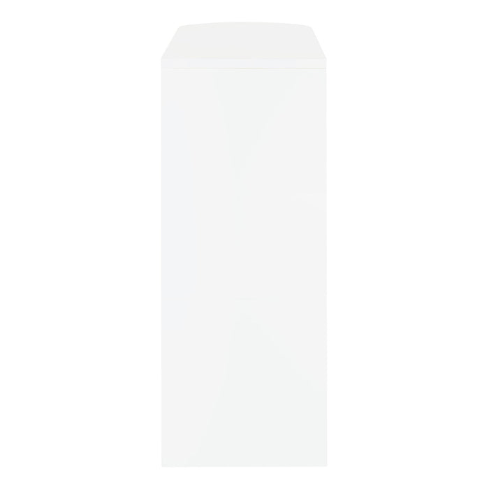 Adolfo Rectangular 2-tier Home Bar Table White High Gloss