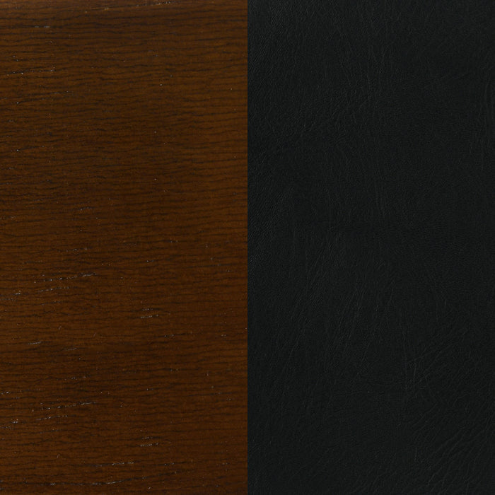 Broxton Upholstered Swivel Counter Chair Chestnut (Set of 2)