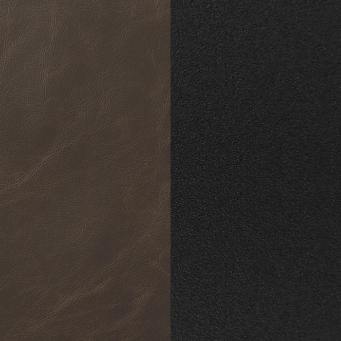 Michelle Upholstered Counter Chair Brown (Set of 2)