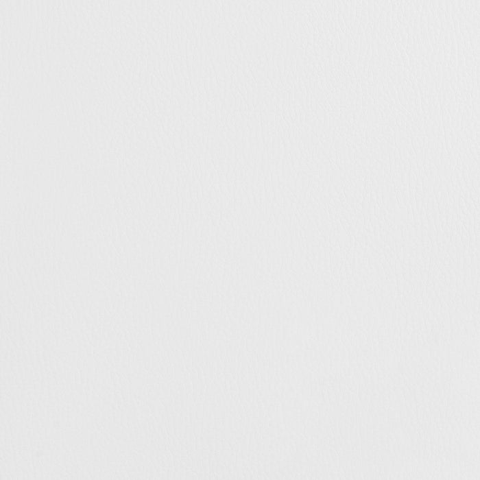 Ramses Adjustable Backless Bar Stool Chrome and White