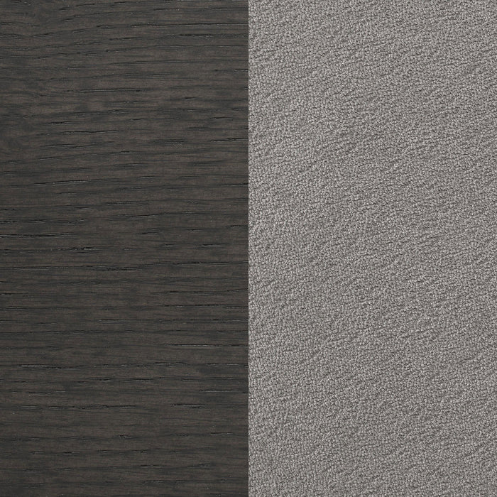 Dalila 5-piece Rectangular Dining Table Set Dark Grey