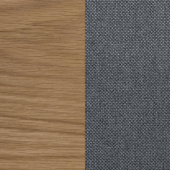 Sharon Fabric Upholstered Dining Side Chair Brown (Set of 2)