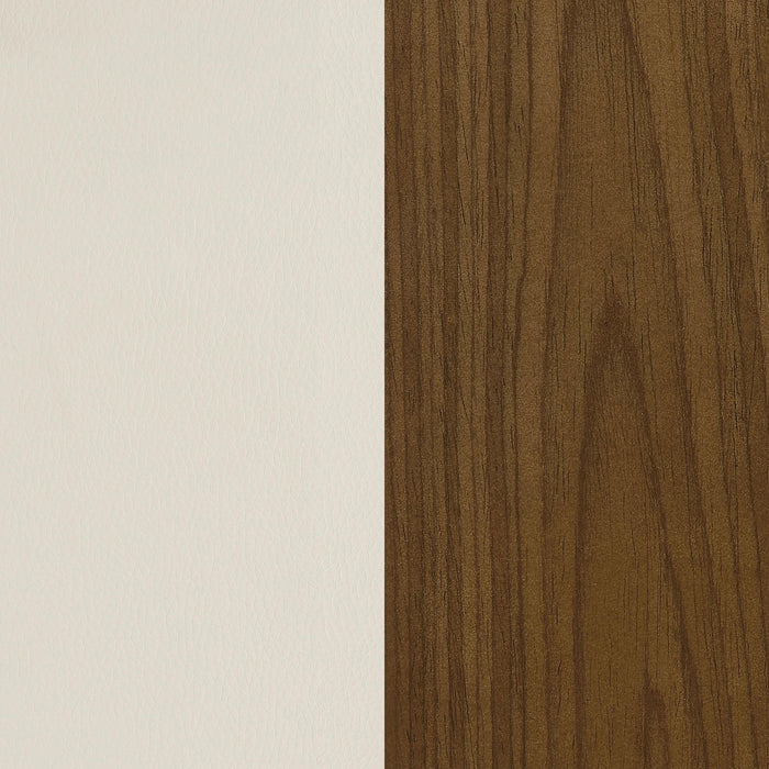 Dana Adjustable Bar Stool Ecru and Chrome