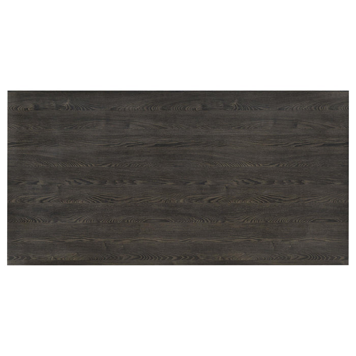 Benson 72-inch Composite Wood Dining Table Dark Oak