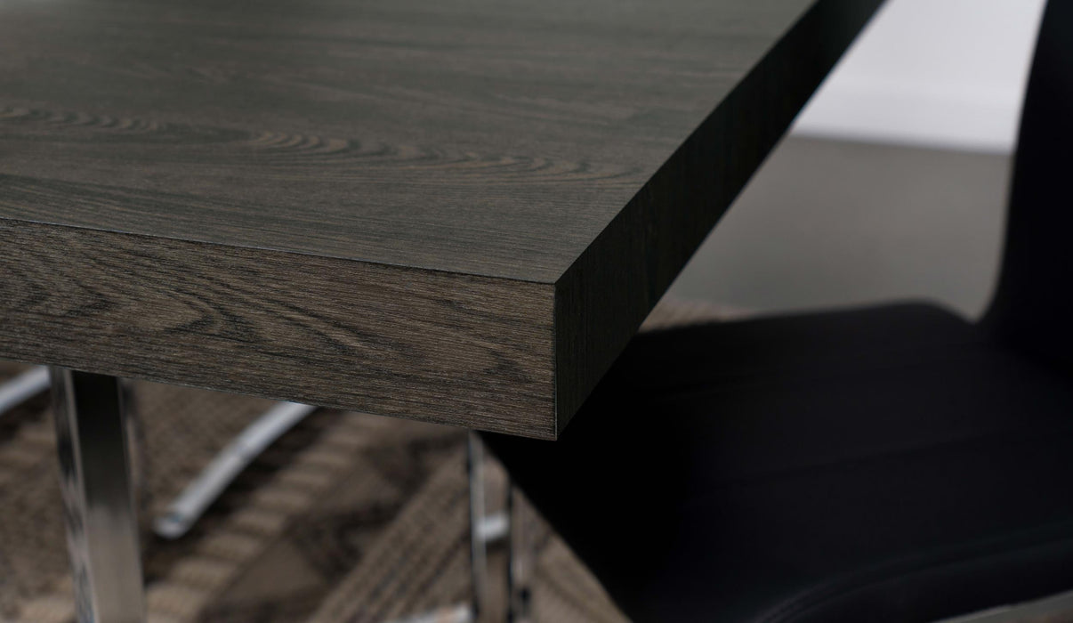 Benson 72-inch Composite Wood Dining Table Dark Oak