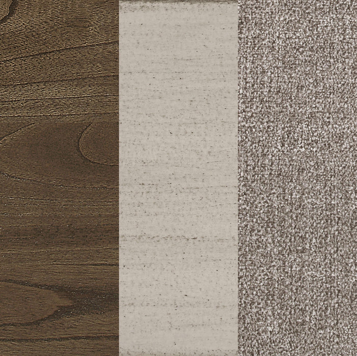 Ronnie 7-piece Rectangular Dining Table Set Rustic Cream