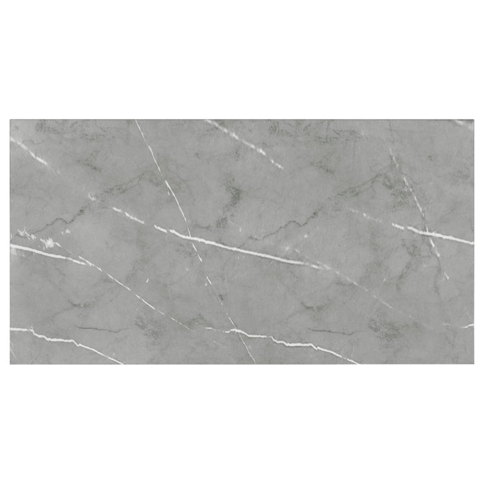 Sterling 72-inch Rectangular Dining Table Grey Faux Marble