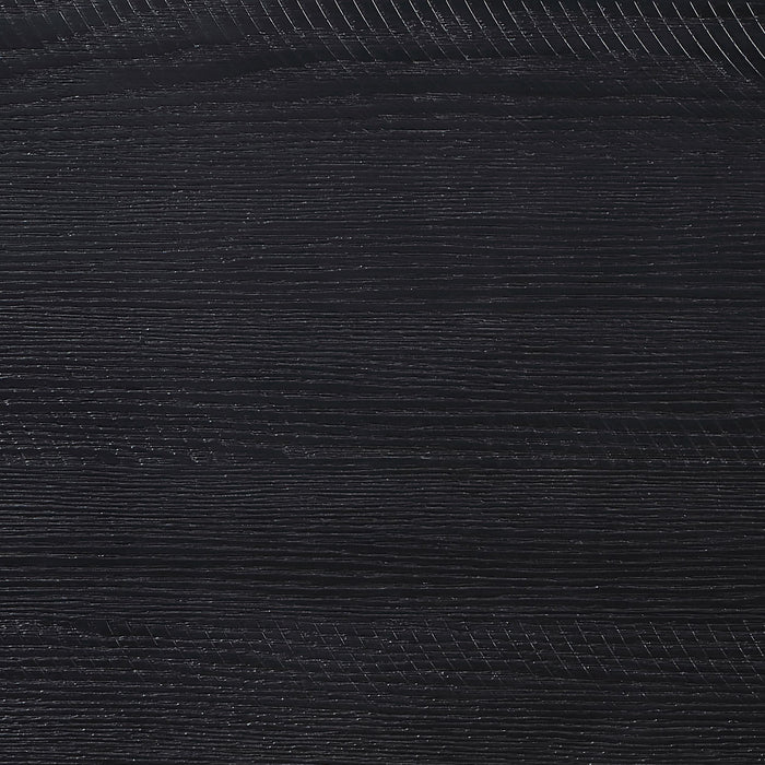 Newport Wood Trestle Base Dining Bench Black