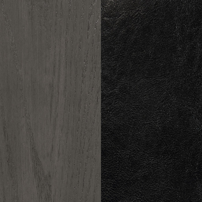 Lavon 5-piece Oval Extension Leaf Dining Set Medium Grey