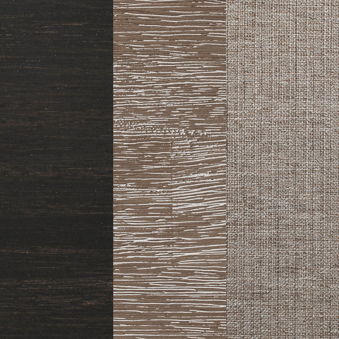 Bridget 7-piece Rectangular Dining Set Charcoal Sand Through