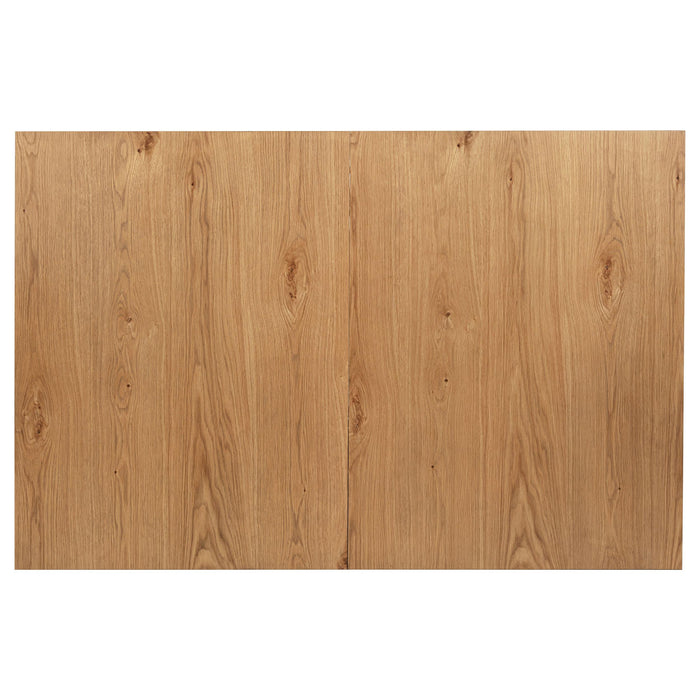 Middleton 76-inch Extension Leaf Dining Table Natural Brown