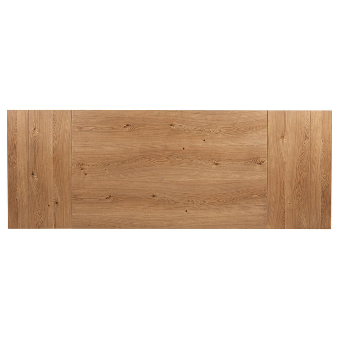 Middleton 106-inch Extension Leaf Dining Table Natural Brown