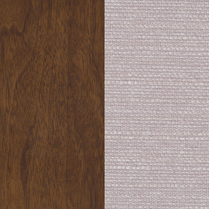 Everton 5-piece Round 53-inch Dining Table Set Dark Walnut