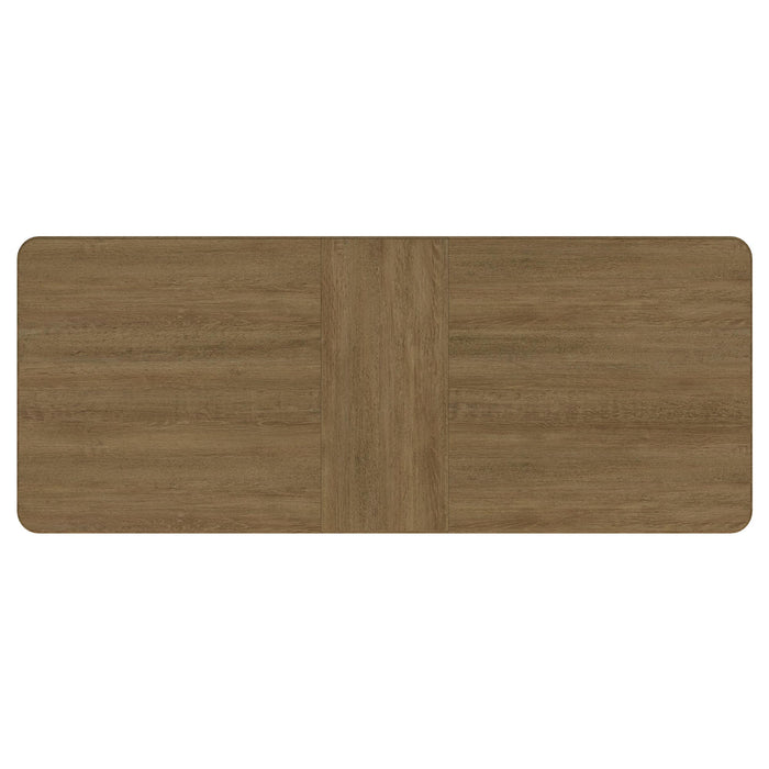 Arini 5-piece Extension Leaf Dining Table Set Sand Wash and Black