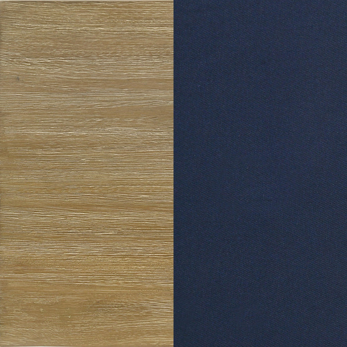 Nakia Woven Rope Dining Side Chairs Dark Navy (Set of 2)