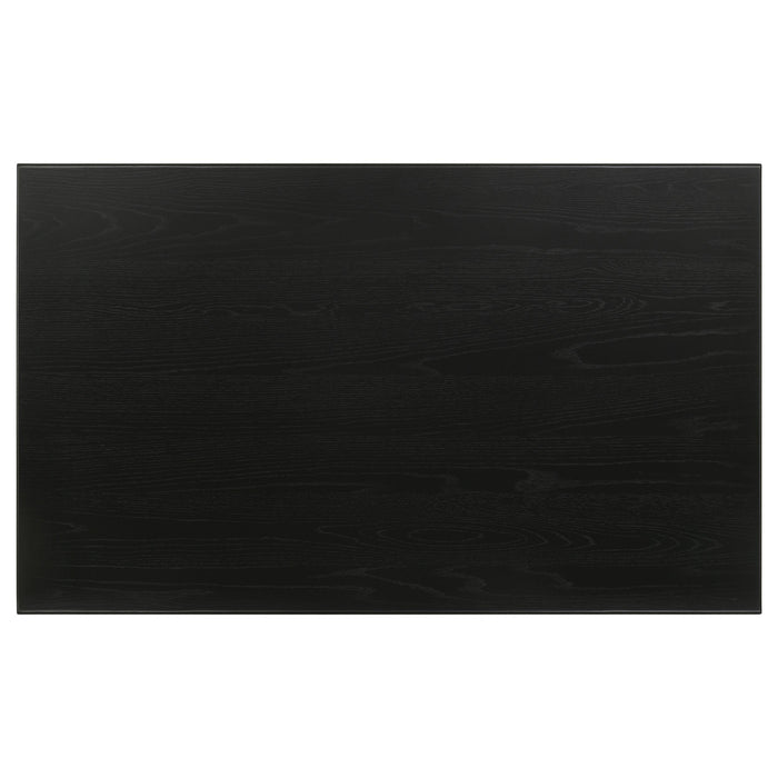 Appleton Rectangular 59-inch Dining Table Washed Black