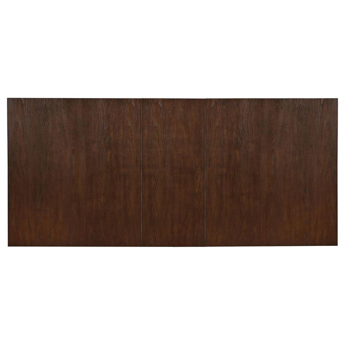 Brockway 104-inch Extension Leaf Dining Table Antique Java