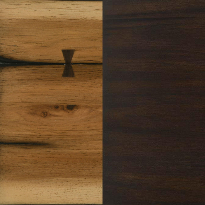 Bexley 90-inch Live Edge Dining Table Natural Honey