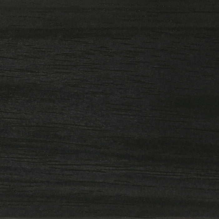 Stevie Padded Wood Dining Arm Chair Black (Set of 2)