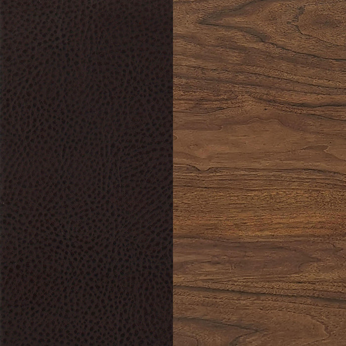 Dewey Upholstered Counter Chair Walnut (Set of 2)