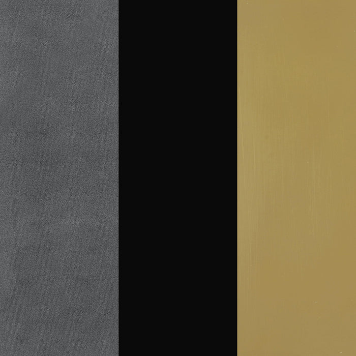 Ellie 5-piece Mirrored Counter Height Dining Table Set Grey