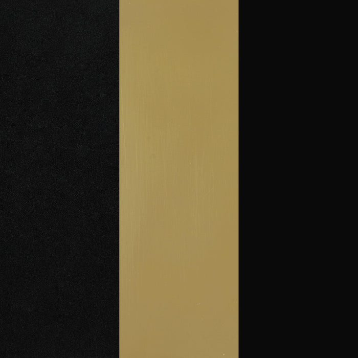 Ellie 5-piece Mirrored Counter Height Dining Table Set Black