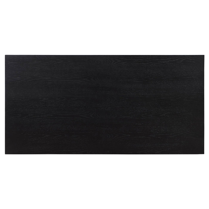 Martina 5-piece Rectangular Counter Height Dining Set Black