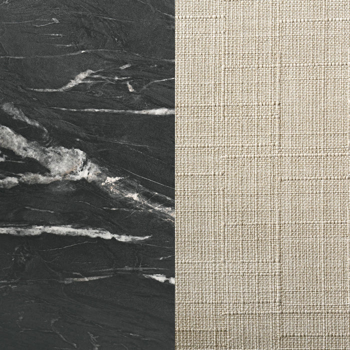 Crestmont 7-piece Extension Leaf Dining Table Set Black