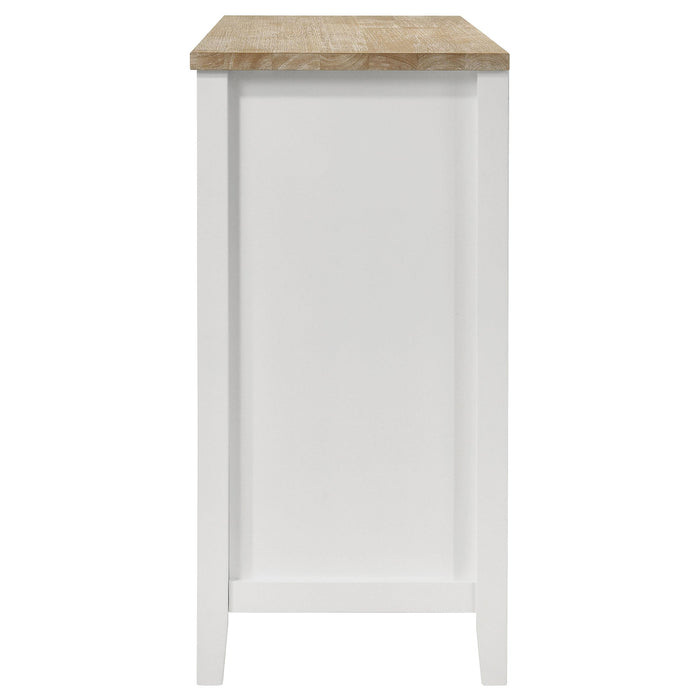 Hollis 2-door Dining Sideboard Buffet Storage Cabinet White