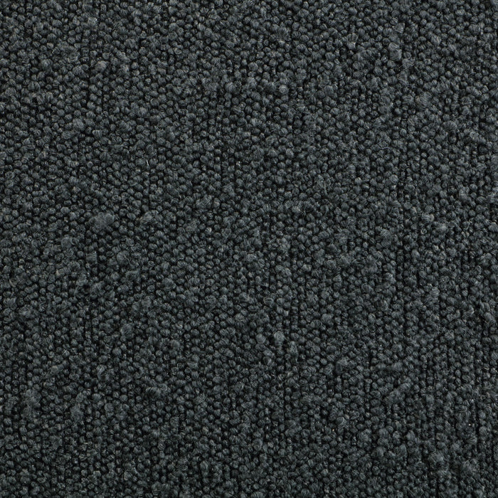 Alba Boucle Upholstered Counter Chair Black (Set of 2)