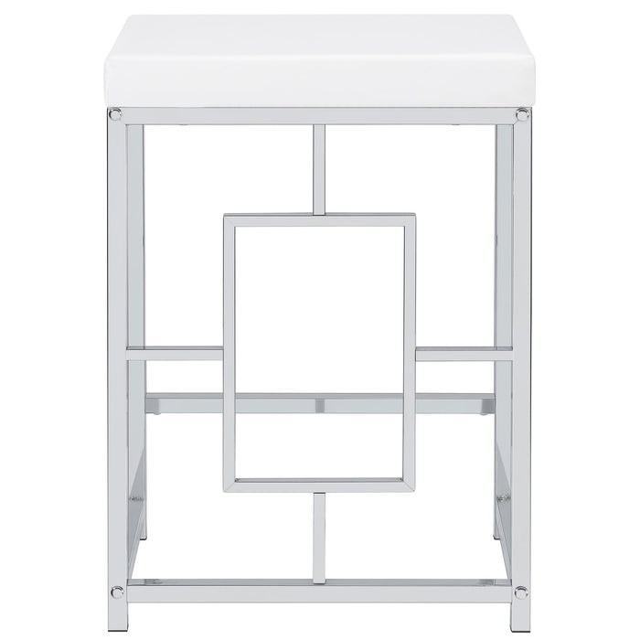 Jackson 5-piece Multipurpose Counter Height Table Set White