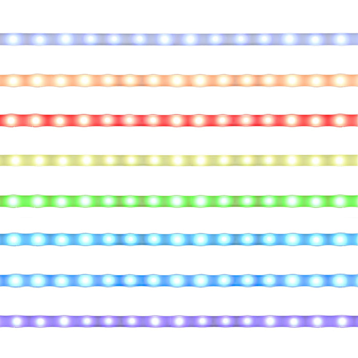 Risley 2-door Circular LED Home Bar Cabinet White High Gloss