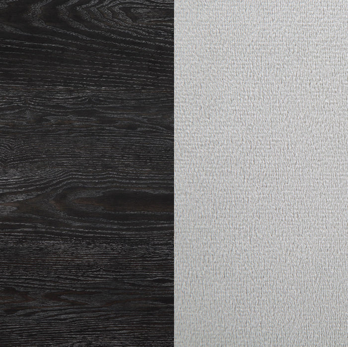 Zetta 5-piece Rectangular 60-inch Wood Dining Set Black