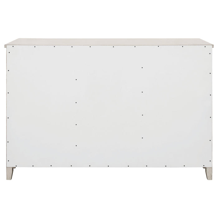 Kirby 3-drawer Sideboard Buffet Cabinet Rustic Off White