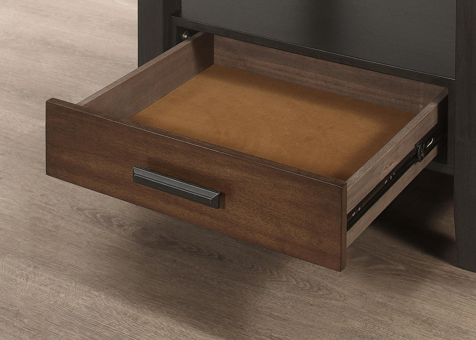 Sanford 60-inch Extension Leaf Counter Dining Table Espresso