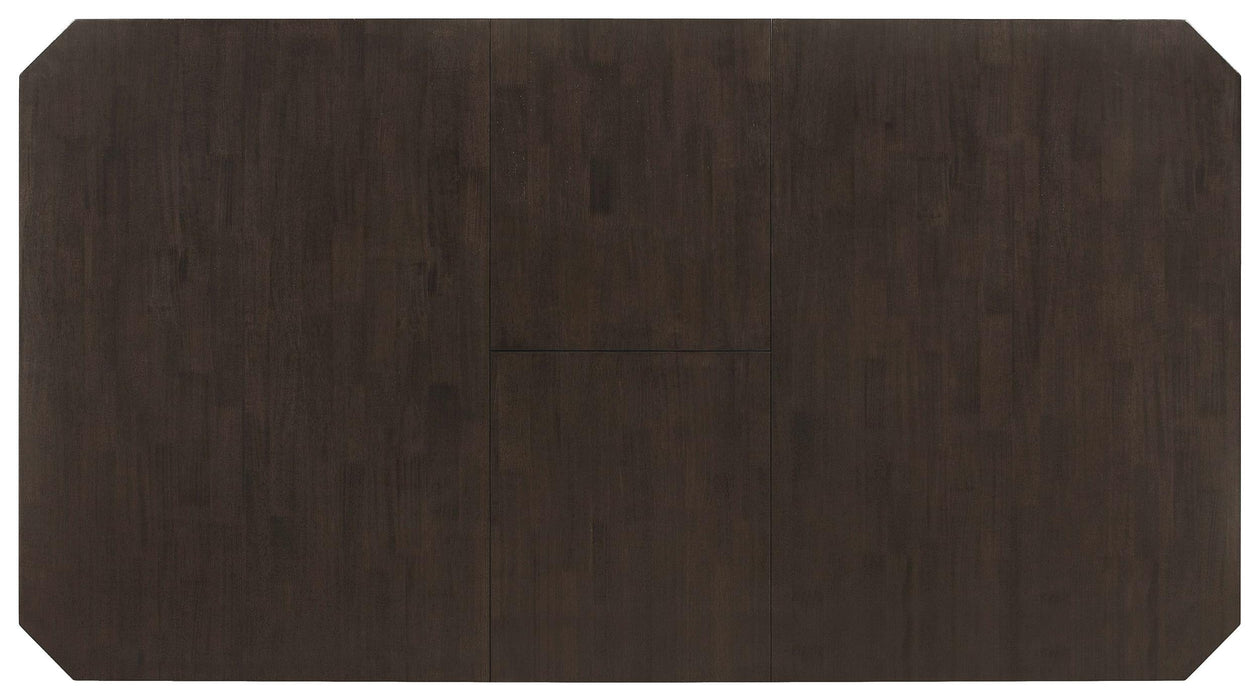 Prentiss 78-inch Extension Counter Dining Table Cappuccino