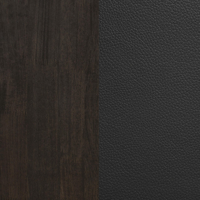 Prentiss Upholstered Counter Chair Cappuccino (Set of 2)