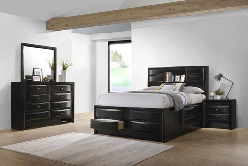 Briana 4-piece California King Bedroom Set Black