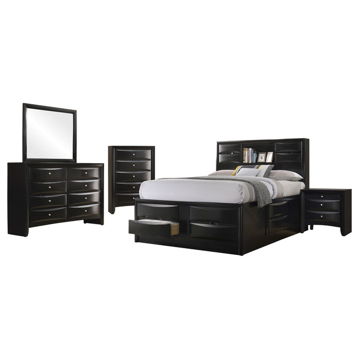 Briana 5-piece Queen Bedroom Set Black