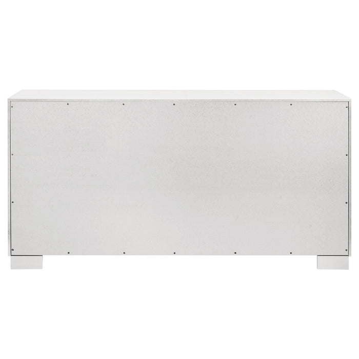 Jessica 6-drawer Dresser Snow White