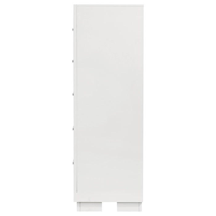Jessica 5-drawer Bedroom Chest Snow White