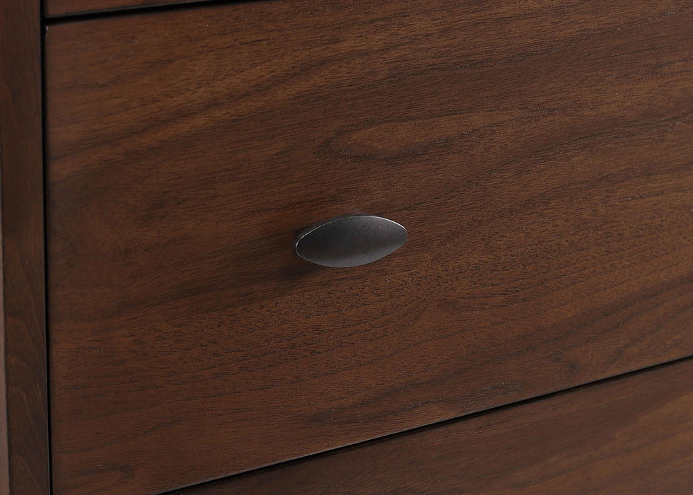 Robyn 5-piece California King Bedroom Set Dark Walnut