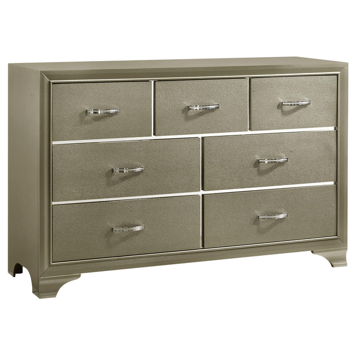 Beaumont 7-drawer Dresser Champagne