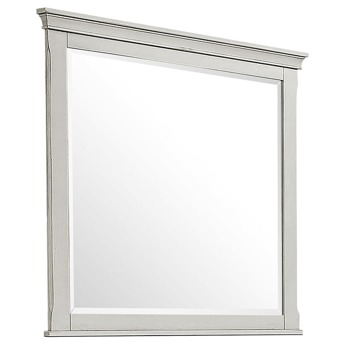 Franco 5-piece Eastern King Bedroom Set Distressed White