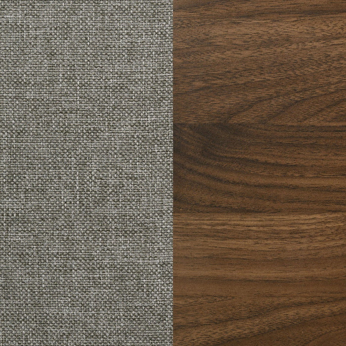 Mays Wood Eastern King Panel Bed Walnut