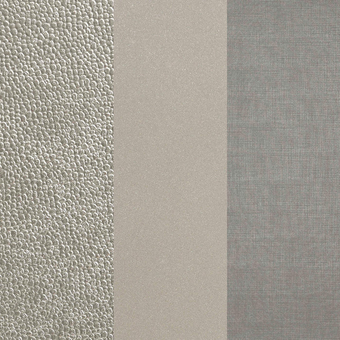 Salford Wood Queen Panel Bed Metallic Sterling