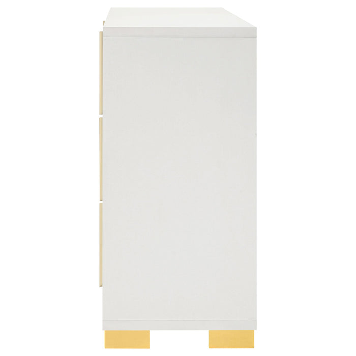 Marceline 6-drawer Dresser White