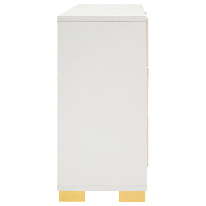 Marceline 6-drawer Dresser White