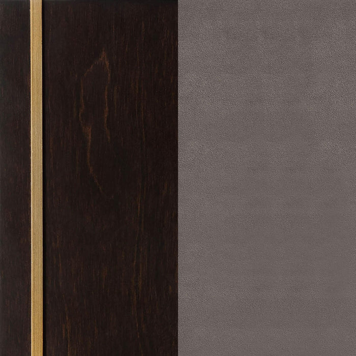 Durango 77-inch Eastern King Panel Bed Smoked Peppercorn