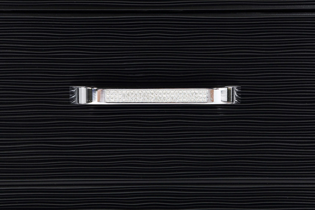 Cappola 2-drawer Nightstand Black